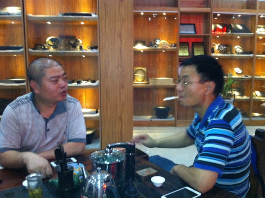 感谢赖总从北京赶来常州道声、深夜交谈