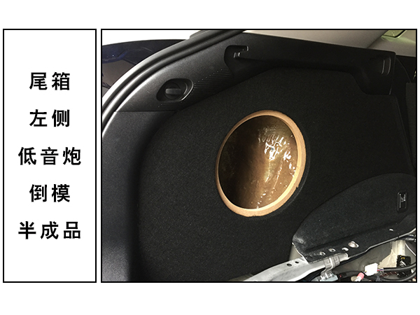 常州道声雷克萨斯NX汽车音响改装低音倒模
