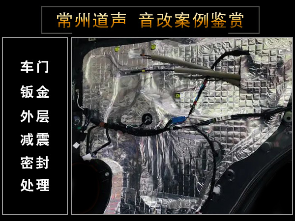  常州道声丰田陆巡汽车隔音改装鉴赏