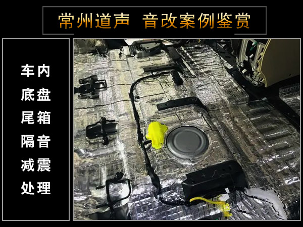  常州道声丰田陆巡汽车隔音改装鉴赏