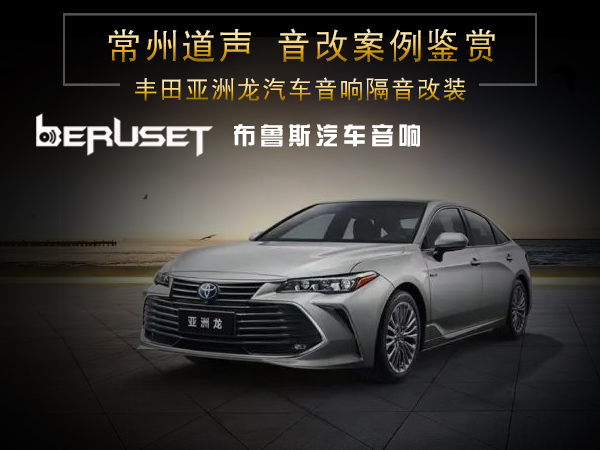 音响改装案例/常州道声旗舰店出品